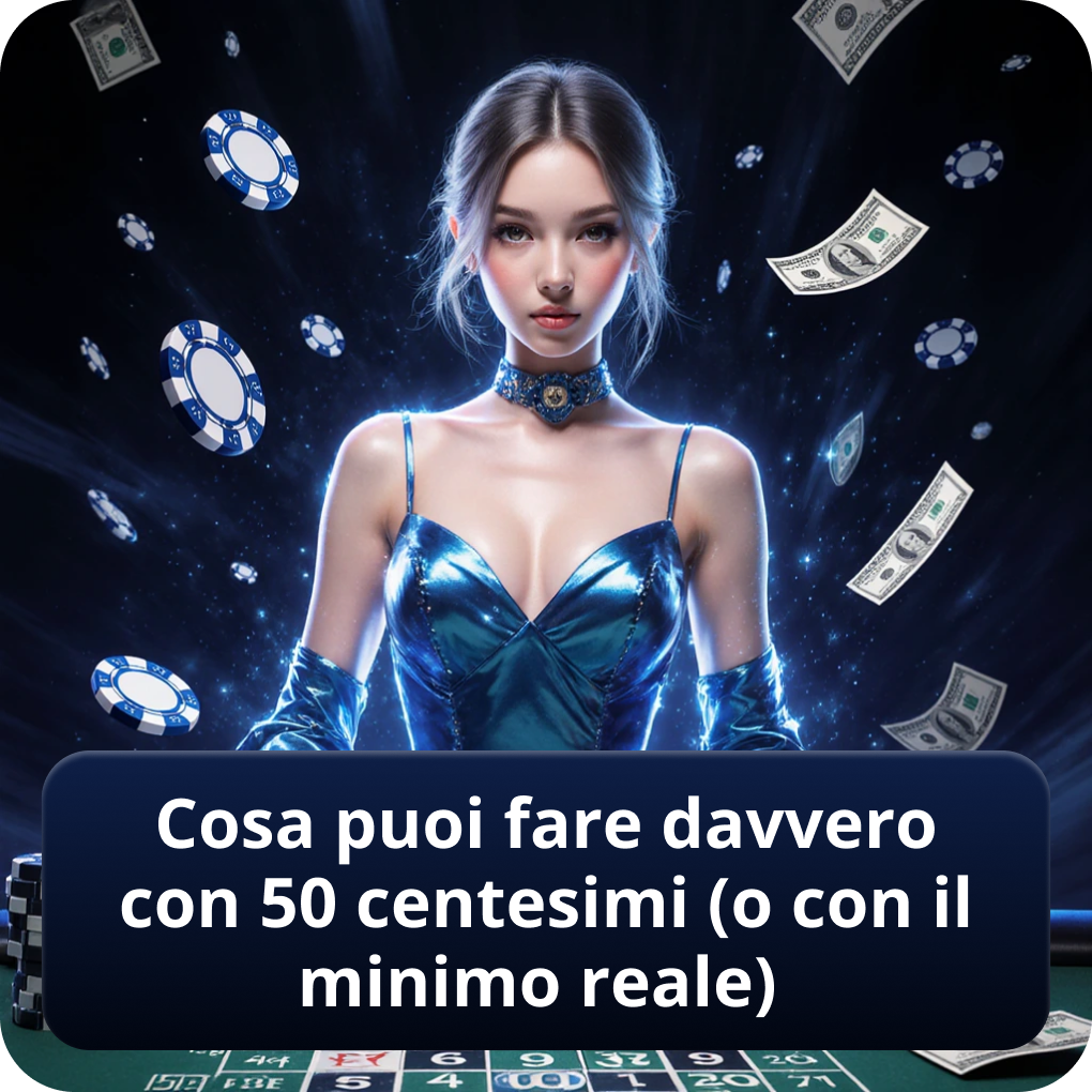 Cosa puoi fare davvero con 50 centesimi (o con il minimo reale)